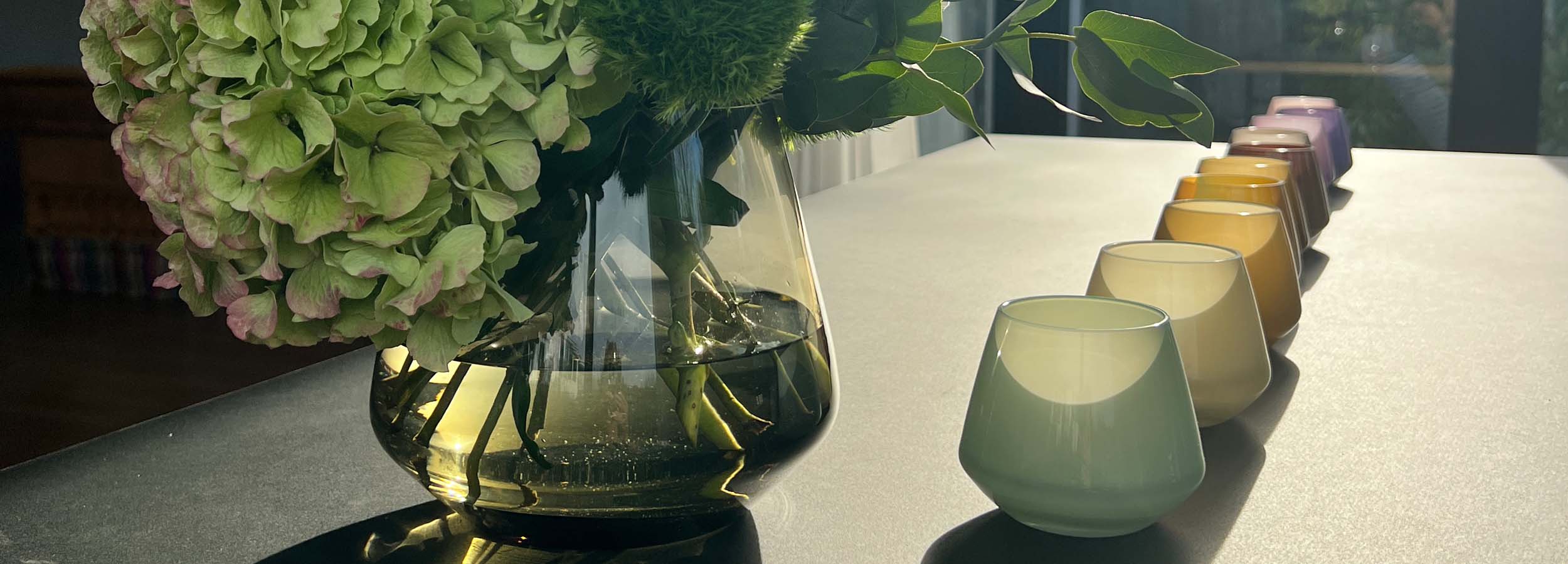 Vasen + Trinkgläser